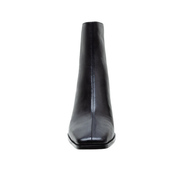 Linea Paolo Womens Black Sage Boots Block Heel Square Toe Booties 11 M NEW Y2K - Picture 3 of 13